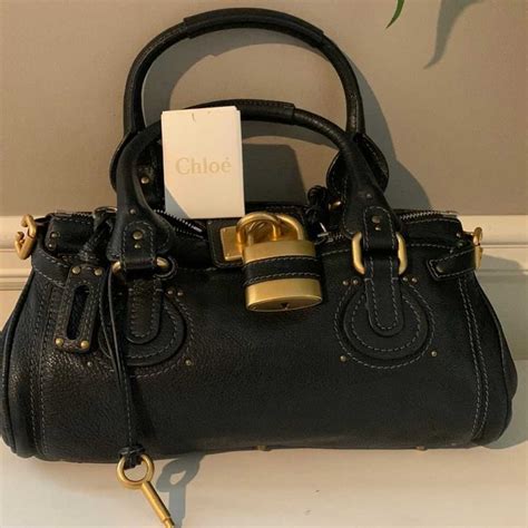 chloe nile black|chloe paddington bag original price.